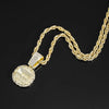 Delicate Shiny Last Supper Pendant Necklace Men's Jewelry Match Iced Out 4mm Tennis Chain Men Hip Hop Style Women Gift - Image 9
