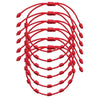 6pcs/set Handmade 7 Knots Red String Bracelet for Lover Protection Lucky Amulet and Friendship Braid Rope Wristband Jewelry Gift - Image 8