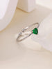 Zircon Heart Birthstone Rings For Women Stainless Steel Gold Color Birthstone Ring Aesthetic Wedding Jewelry Gift - Image 13