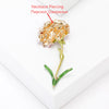 Mother's Day Enamel Carnation Brooches for Women Plant Flower Pins Gift for Mother Office Party Friend Gifts Jewelry Accessories - Image 21