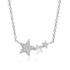 Three Stars Choker Necklaces for Women Kpop Dainty Gold Color Chain on The Neck Zircon Pendant Female Jewelry - Image 8