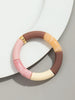 Chunky Acrylic Tube Bead Bangle with Multicolor Options - Image 30