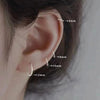 Stainless Steel Mini Hoop Earrings in Multiple Sizes and Finishes - Image 4