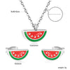 Circular Shell Jewelry Set Pendants Necklace Earring Sets Sun Cross Stainless Steel Set For Women Wedding Party - Image 31