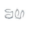 2/12pcs Stainless Steel Ear Cuff Leaf Clip Earrings for Women Climbers No Piercing Fake Cartilage Earring Accessories - Image 18