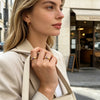 Gold Plated Shiny 12 Colors Birthstone Ring Stainless Steel Gold Plated Zircon Rings Zodiac ConstellationFor Women - Image 3