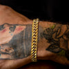 Stylish Double Curb Chain Bracelets for Men Boys,8/10/12/15mm Stainless Steel Miami Link Wristband,Punk Jewelry Gifts - Image 1