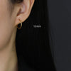 Minimalist Circle Hoop Earrings in Multiple Sizes - Image 46