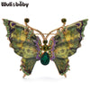 Realistic Butterfly Brooches 4-color Alloy Enamel Insects Brooch For Women's Clothes Bags' Pins Gifts - Image 4