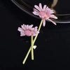 Multi-Style Floral Brooches, Enamel Rhinestone Flower Lapel Pins for Women - Image 13
