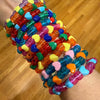 Star Glitter Kandi Bracelet Candy Pony Bead Friendship Bracelet Kawaii Rave Edc Festival Plur Jewelry Gift - Image 6