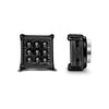 1-12 Pair Stainless Steel Magnetic Non Piercing Inlaid Cubic Zirconia Stud Earrings Clip on Hoop Earrings Set for Men Women - Image 17