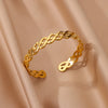 Stainless Steel Shell and Starfish Cuff Bangle in Multiple Styles - Image 28