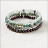 Womens 12 Zodiac Series Bracelet Set Mini Gemstone Jewelry Link 9 - Image 7