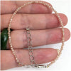 Stone Rose Quartz Amethysts 2/3/4mm Small Round Section Stone Bracelet Mini Bracelet Are Suitable for Men and Women Gift - Image 16