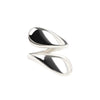 Chunky Adjustable Water Droplet Rings Handmade High Polished Thumb Band Statement Ring for Women Girl Opening Ring - Image 7