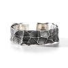 Stone Pattern Ring for Men and Women Crack Style Retro Finger Jewel Silver Plated Opening Adjustable - Image 4