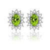 Gica Classic Multicolor 4 6mm Oval Flower Stud Earrings For Women Wedding Party Minimalist Jewelry Valentine's Day Gift - Image 10