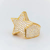 Hip Hop Rock Five Star Rings Men Women Rhinestones Zircon Pentagram Rings Women Wedding Party - Image 8