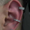 Titanium 16G Double Layered Zircon Nose Clicker Segment Clicker Ring Helix Cartilage Nose Ring Piercing Body Jewelry - Image 21