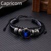 12 Constellation Zodiac Sign Charm Luminous Bracelets Men Women Vintage Multilayer Wrap Leather Bracelet Bangle Birthday Gift - Image 14