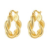 U Shape Hoop Earrings in Many Styles - Image 27