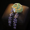 Cubic Zircon Dragonfly Brooches Atmosphere Maple Leaf Bowknot Broche Pins for Women's Coat Accessories Decor - Image 4