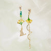 Flower Bohemia Hanging Earrings Women Long Tassel Rhinestone Flowers Earring Female Wedding Party Jewelry Gift - Image 23