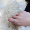 Light Micro Rhinestone Rings Woman Gold-color Elegant Simulated Pearl Open Ring Party Wedding Stackable Ring Jewelry A - Image 3