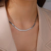 Stainless Steel Snake Chain Necklace for Women Men Gold Color Herringbone Choker Neck Chains Jewelry Gift - Image 13