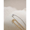 Hollow Heart Pendant Necklace with Cubic Zirconia - Image 4