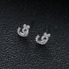Arabic Love Letter Earrings for Women silver Plated Zircon Earrings Aesthetic Jewelry Gift Wife Lover Jewelry - Image 16