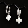 Punk Witch Ear Piercing Round Hoop Pins Cat Star Dangle Earring Stainless Steel Cross Earrings For Women Men Accessories Jewelry - Image 21