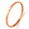 Nibastar Hollow Star Bracelets Bangles For Women Stainless Steel Sweet Romantic Bracelet Rose Gold Color Jewelry Gift - Image 19