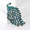 Rhinestones Peacock Brooches for Women Unisex Glass Phoenix Pins Event Party Backpack Decoration Clothes Accessories - Image 10