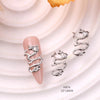 Tszs 10pcs/lot 3D Alloy Silver Gold Chinese Dragon Nail Decorations Year Chinese Dragon Nail Art Charms - Image 7