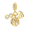 Charm Bead Pendent Silver Gold Series Butterfly Firefly Earth Airplane Charm Fit Bracelet Bangle Woman Jewelry Gift - Image 14