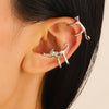 1Pc Punk Cat Ear Clip for Men Women Gothic Green Eyed Cat Animal Shaped Earrings Accessories Party Gift Cool Thing - Image 2