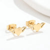 Creative Stainless Steel Yes And No Letter Stud Earrings for Women Jewelry Friendship Gift - Image 10