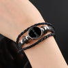 Death Note Inspired Handmade Vintage Multilayer Braided Leather Rope Bracelet Art Charm Bangles Jewelry Gift - Image 2