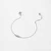 Silver 13mm Oval Pendant Inlay CZ Zircon Charm Bracelet Chain Jewelry Crystal Jewels - Image 4