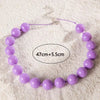Colorful Resin Bead Choker Necklace with Large Round Beads - Image 13