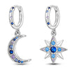 Women's Silver Snowflake Christmas Sparkling Zircon Winter Earrings Fit For Engagement Parties Jewelry - Image 31