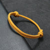Handmade Adjustable Rope Bracelet Men 4mm Thin String Relationship Braclet Gift For Him Lucky Thread Brazalete Pulseira - Image 1