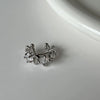 1PC Shiny Zircon Star Clip Earrings for Women Girl Simple Sweet Party Ear Cuff Silver Color Light Jewelry Gift - Image 5