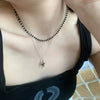 Gothic Y2K Metal Cross Pendant Multi Layer Bead Necklace For Women Men Vintage Punk Grunge Emo Charm Jewelry Accessories Gift - Image 10
