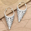 Vintage Hollow Earrings Ancient Geometric Drop Earrings For Women Earing Jewelry Leaf Pattern Earings - Image 2