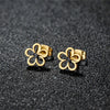 Bohemia Cute Flower Earrings for Women Golden Color Stainless Steel Earrings Daisy Wedding Jewelry Gifts - Image 1