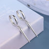 Small Hoop Earrings Smooth Tiny Huggies With Hollow Cross Star Pendants Female Dangle Earring Cute Piercing Earring Gifts - Image 18