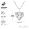 Silver Color Stainless Steel Women Locket Pendant, Openable Heart Pendant Necklaces, Life Tree Floral Collar - Image 10